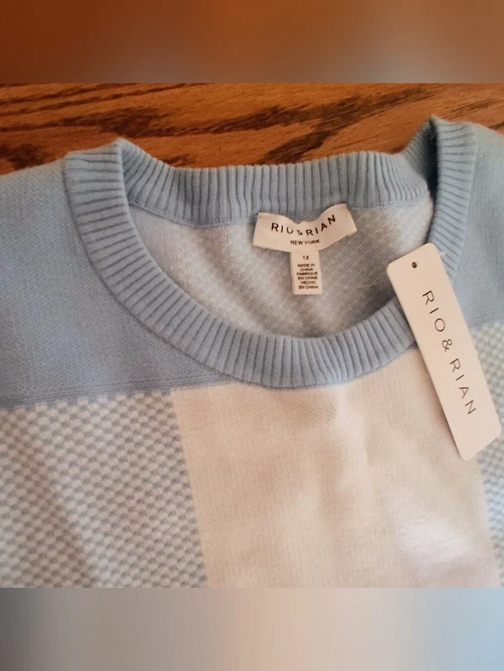 NWT Womens Plus Sweater, Sz 1X, 3X